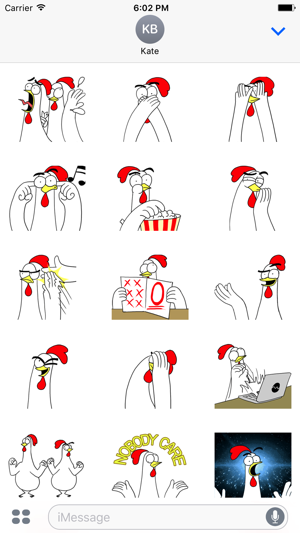 Chicken Bro 9 Sticker Pack(圖2)-速報App