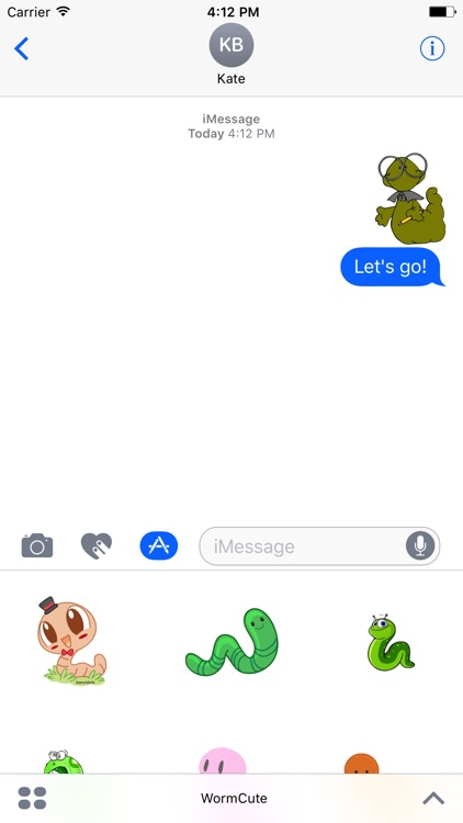 WormCute - Best Worm Emojis And Stickers