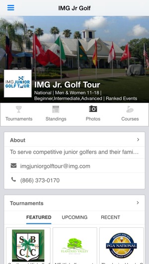 IMG Junior Golf Tour(圖1)-速報App