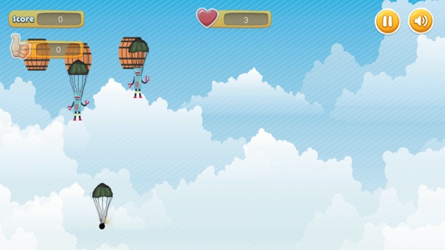 Parachute Invader(圖1)-速報App