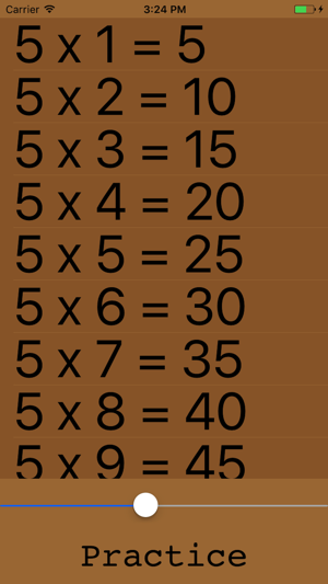 Times Table - Simple