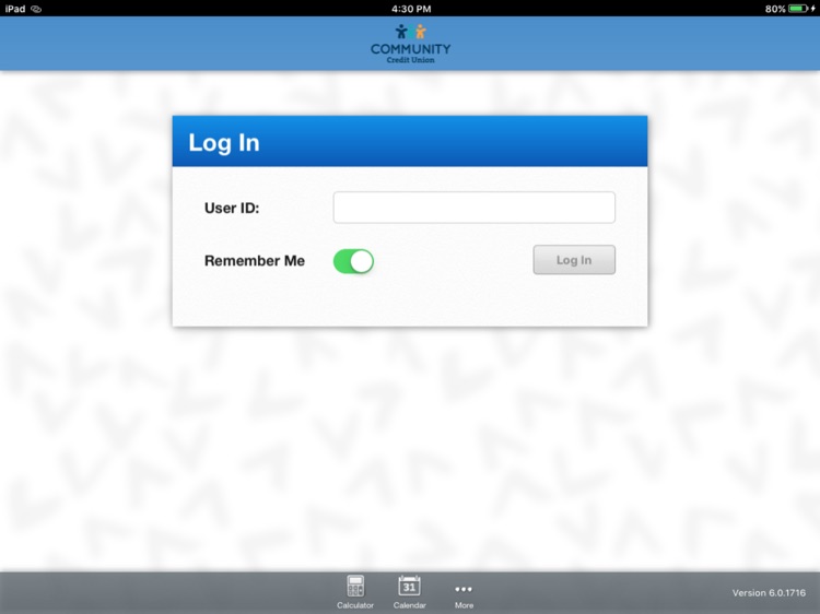 myCCU, Community Credit Union for iPad