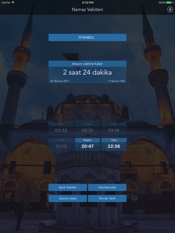 Namaz Vakitleri - Ezan & Kıble screenshot 2