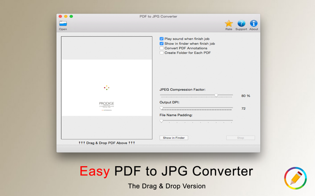 Easy PDF to JPG Converter