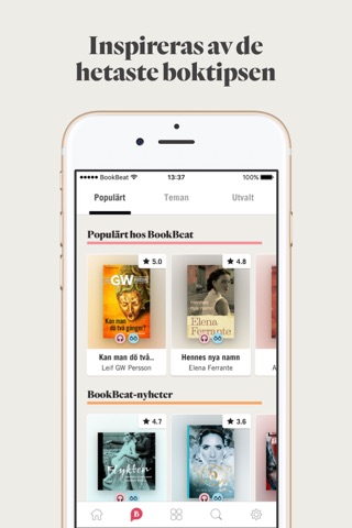 BookBeat Audiobooks & E-books screenshot 4