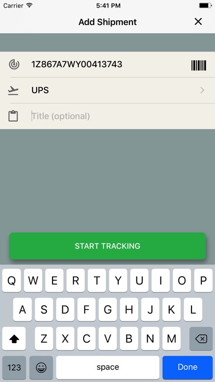 Shipments - Package Tracker Parcel for UPS, Fedex screenshot-3