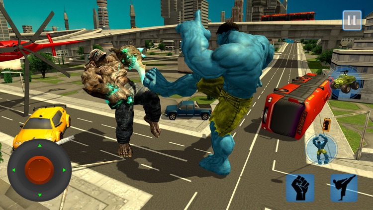 Monster Superhero City Battle