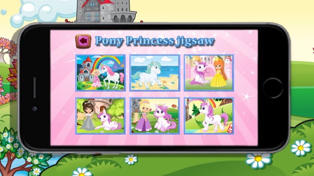 Pony Princess jigsaw puzzles for kids(圖3)-速報App