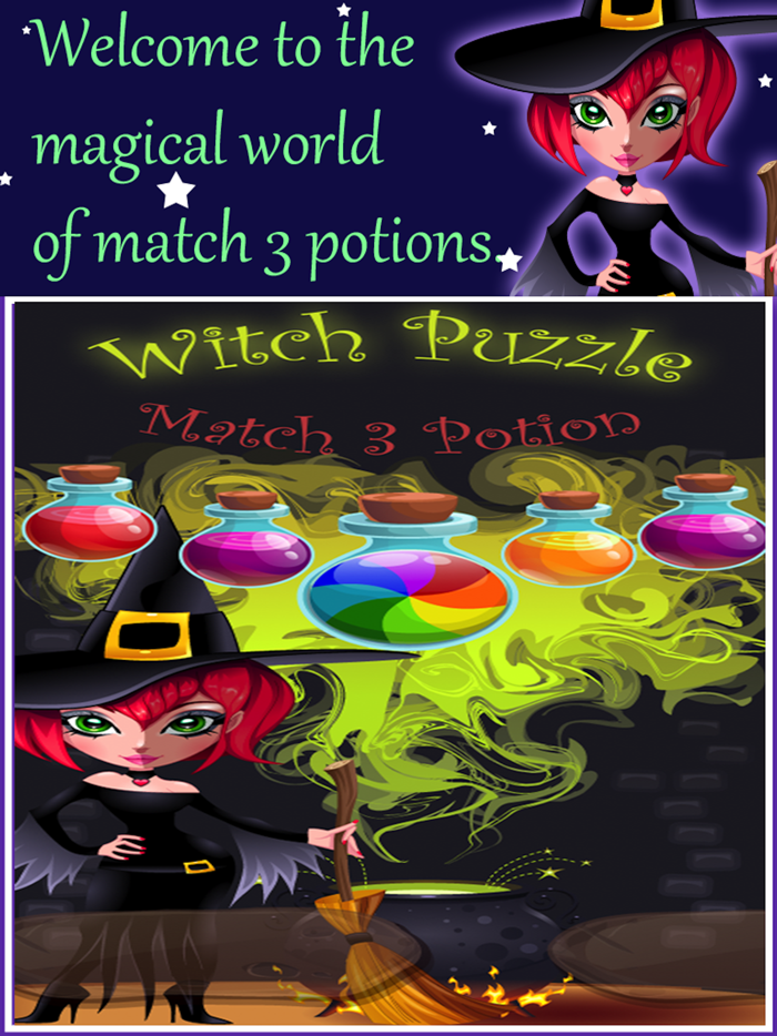 Witch Puzzle - Match 3 Potion