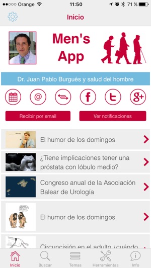 Men's App - Dr JP Burgués y salud del hombre(圖1)-速報App