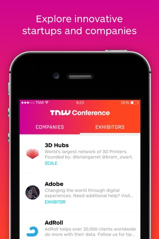 TNW Conference 2017 – Networking made easy screenshot 4