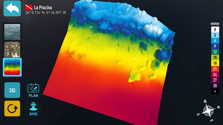 Tarifa Scuba Diving by Ocean Maps