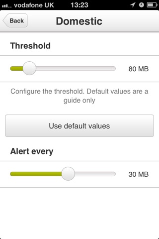 Vodafone Usage Manager screenshot 4