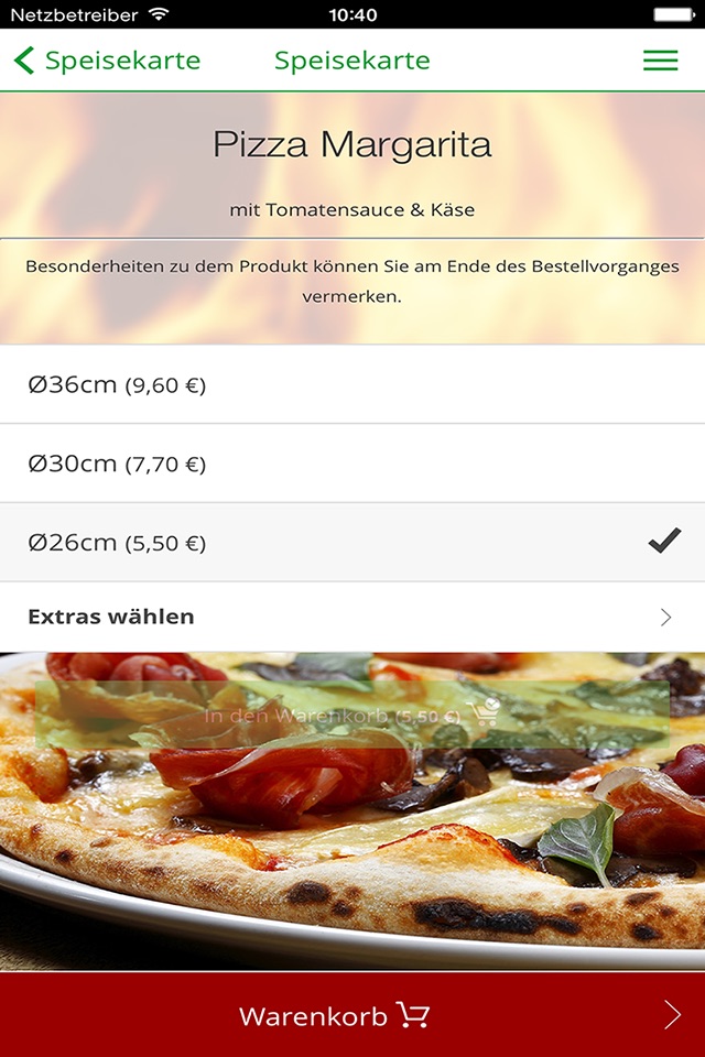 Pizza-Taxi Marco Polo screenshot 3