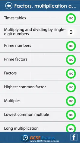 Game screenshot GCSE Maths : Number Revision apk