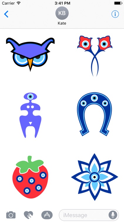 Evil Eye Sticker, Nazar Protection, Set 2