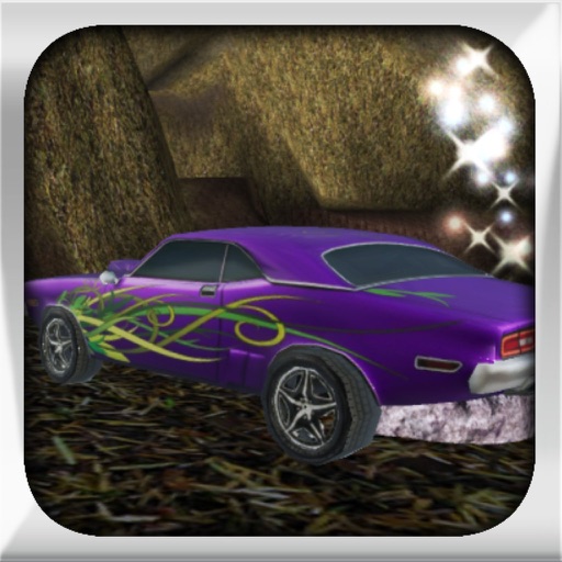 Purple Car Drift Icon