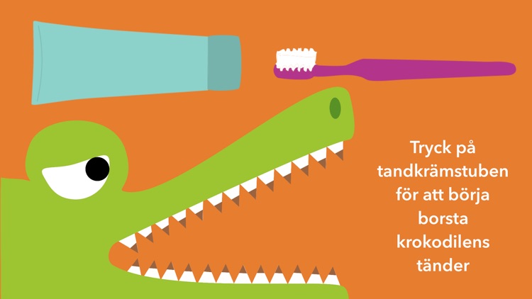 Krokodilens smutsiga tänder