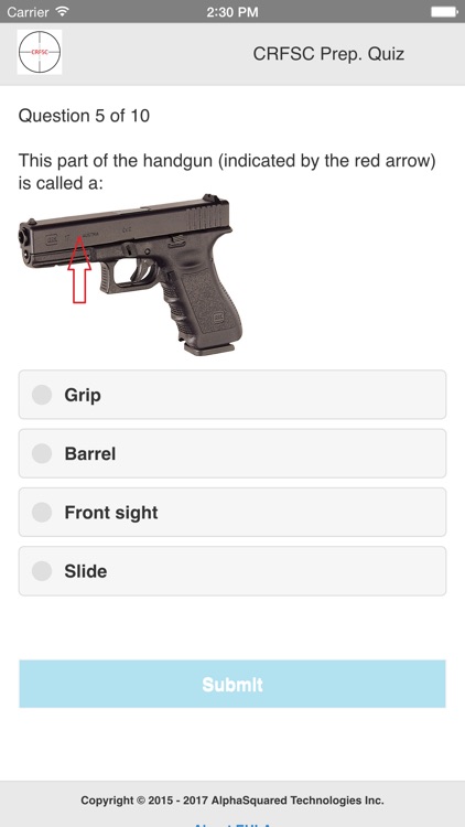 Canada Firearms Test