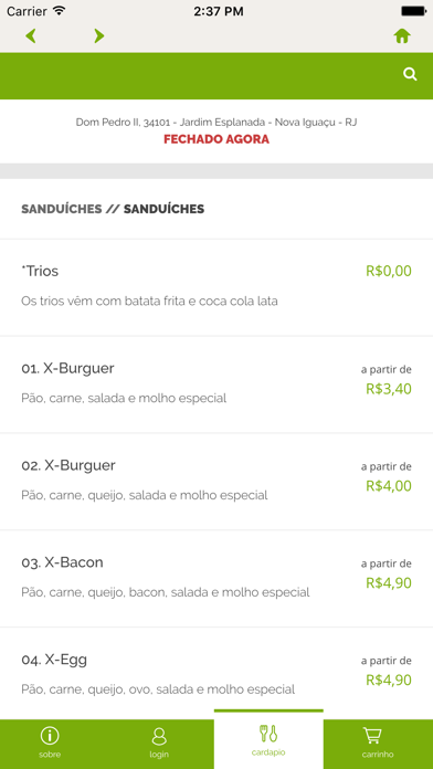 How to cancel & delete Hora do Lanche Delivery from iphone & ipad 3
