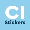 Channel Island Stickers for messages