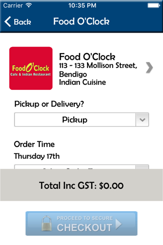 Food O'Clock screenshot 4