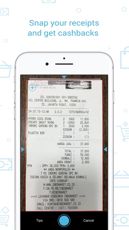Snapcart: Cashback for Receipt