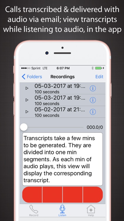 Call Recording Plus Transcripts screenshot-0