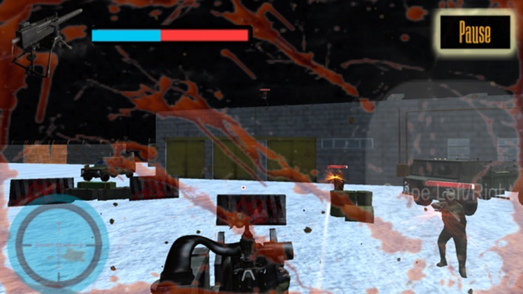 US Army Gunner Battle City War