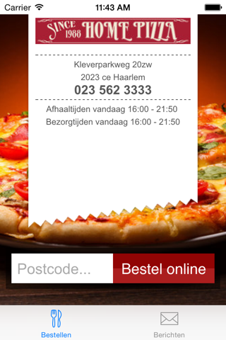 Home Pizza Haarlem screenshot 2
