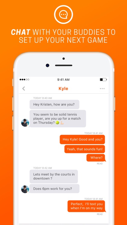 Bvddy: Connecting people through sports screenshot-3