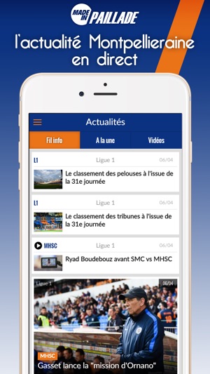 Foot Montpellier(圖1)-速報App