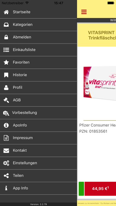 Apotheke im HBF Darmstadt screenshot 2