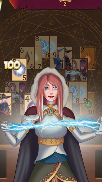Witch Card Game Solitaire - Magical Pyramid 10.0.2 IOS -