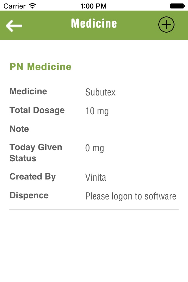 Validi Clinic system screenshot 4