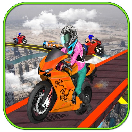 Impossible Tracks Motor Bike 3D icon