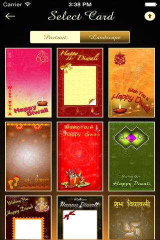 Diwali Greetings & Card Maker - SMS screenshot 2