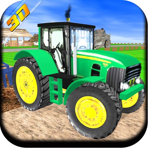 Farm Tractor Game - Real Life Farmer Sim icon