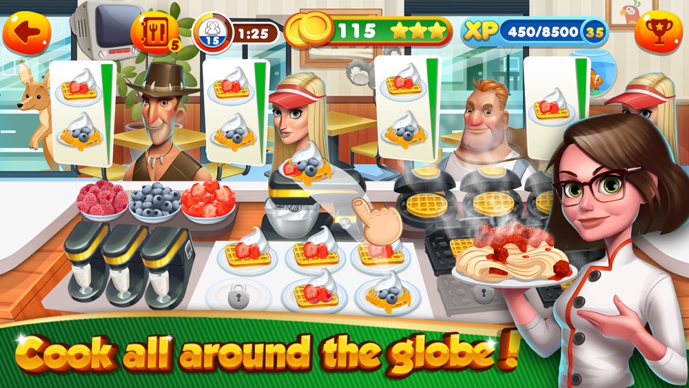 Cooking Games Fast Food Kitchen & Top Burger Chef Cheat Codes