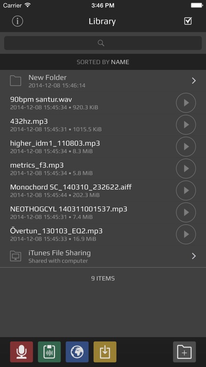 AudioShare - audio document manager