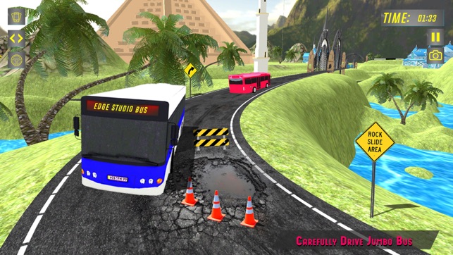 Coach Bus Simulator : Offroad Bus Driver 3D Game(圖3)-速報App