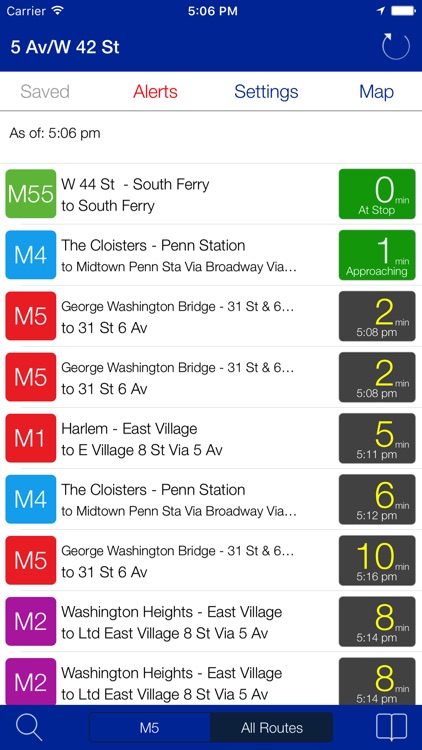 Transit Stop: NYC Bus Tracker