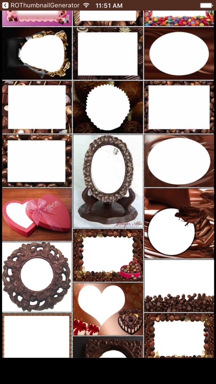 Chocolate Day Photo Frames & Picture Frame Effects