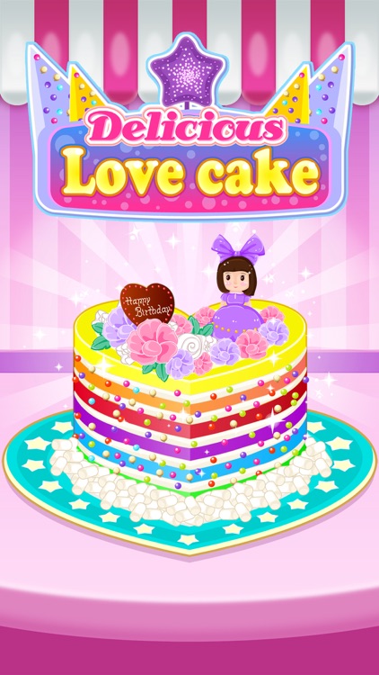 Delicious Love Cake - Cooking Game For Kids