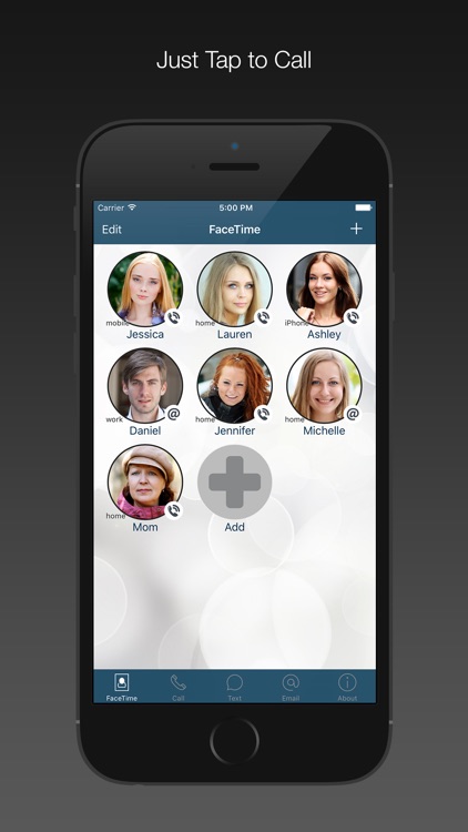 FaceDial PRO for FaceTime, Call, Text Photo Dialer