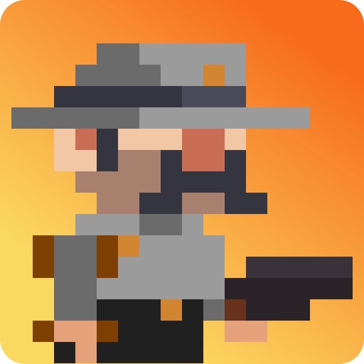 Tiny Wild West - Endless 8-bit pixel bullet hell iOS App