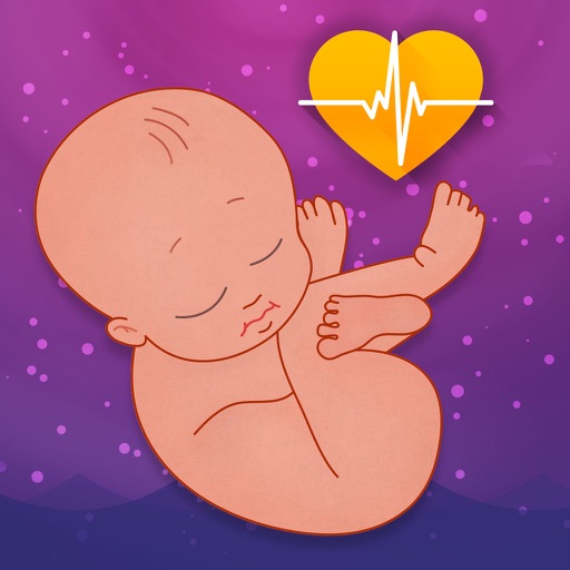 Baby's Heart Beat Monitor: Fetal Heartbeat Doppler Icon