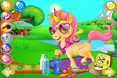 Pony Ranch Mania - Princess Makeover Salon Games screenshot 3