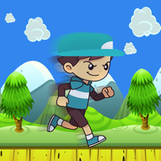 Activities of Super boy adventure -Running in the jungle