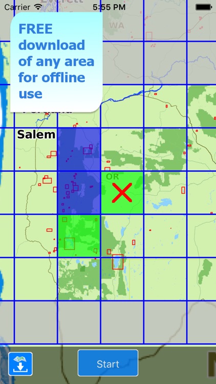 Aqua Map Oregon OR Lakes HD - GPS Nautical Charts screenshot-4